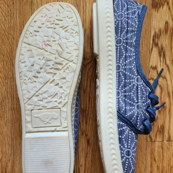 ROCKET DOG Blue Geometrical Print Sneakers - Picture 4 of 4